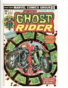 GHOST RIDER 7 NM 9.4 AVENGERS;ZODIAC;LOUISIANA COLLECTION