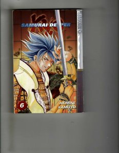 6 Samurai Deeper Tokyopop Manga Books # 1 2 3 4 5 6 Akimine Kamijyo Action BC3 