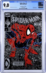 Spider-Man #1 (1990) CGC Graded 9.0