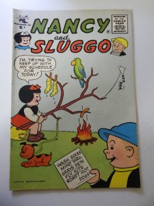 Nancy and Sluggo #138 (1956) VG+ Condition 1/2 tear bc