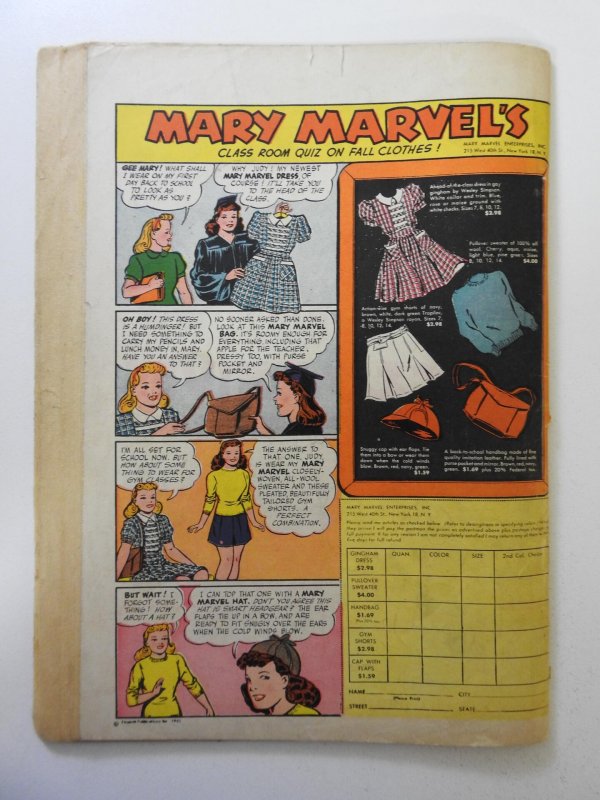 Captain Marvel Adventures #49 (1945) VG Condition!