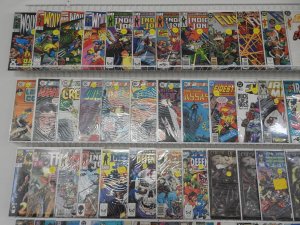 Huge Lot of 140+ Comics W/ Iron Man, Flash, Wolverine Avg. VF- Condition!