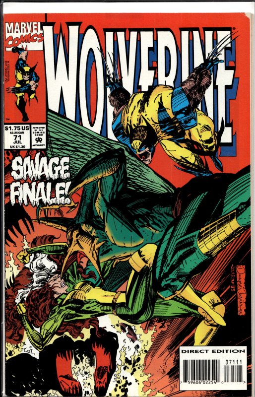 Wolverine #71 (1993) Wolverine