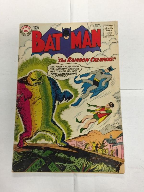 Batman 134 3.5 Very Good- Vg- Rainbow Creature