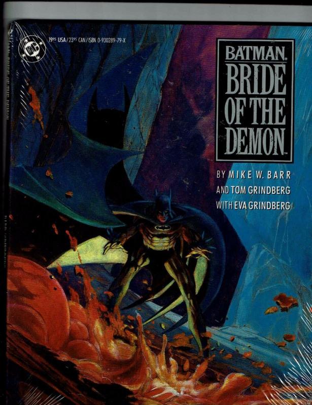 Batman Bride Of The Demon HARDCOVER SEALED Shrink DC Comic Book 1st Print J146