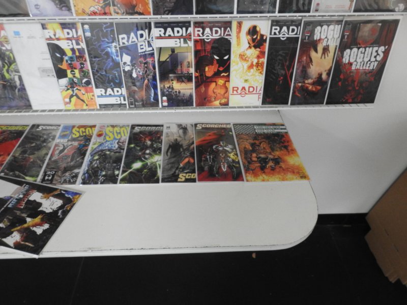 Huge Lot 140+ Comics W/ Gunslinger Spawn, Radiant Black, +More! Avg VF/NM Cond