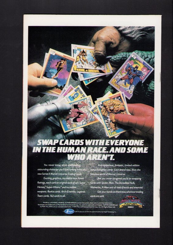 Captain America #391 - SIGNED BY DAN PANOSIAN! (9.0) 1991