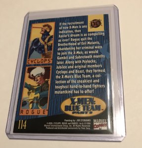 X-MEN BLUE TEAM #144 card : ‘94 FLEER ULTRA X-MEN, NM/M, Rouge & Cyclops