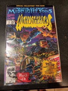 ​Nightstalkers #1 Rise of the Midnight Sons Part 5 of 6 Marvel Comics Poly Bag
