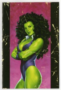 SHE HULK 1 - Joe Jusko variants Dressed & Virgin - Key - NM-NM+