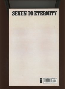(2016) Seven to Eternity #1: KEY ISSUE! (9.2 OB)