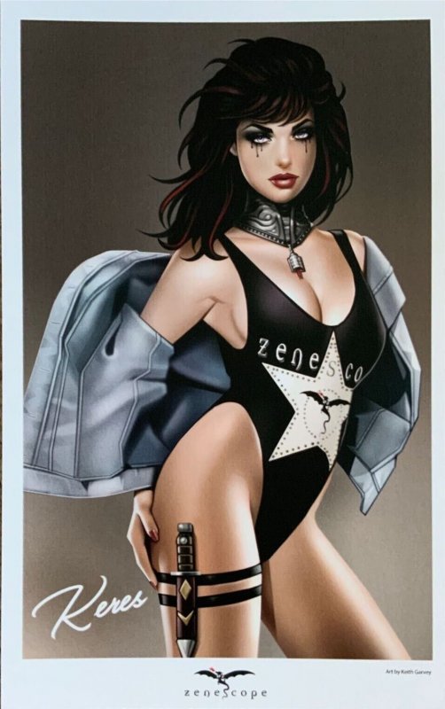 GRIMM FAIRY TALES 39 KEITH GARVEY ART PRINT 7X11 NM.