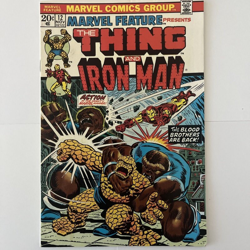 Marvel Feature #12. Marvel Two In One. #1, 2, 4, 5, 6. Lot Of 6. Keys ?? 1973