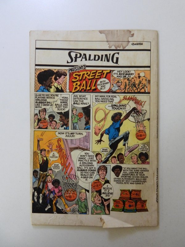 The Avengers Annual #7 (1977) GD/VG condition moisture damage, tear back cover