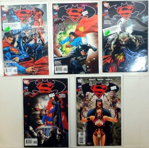 Superman / Batman Lot of 5 #36, 37, 38, 39, 40 (2007) DC Comics 1st Print