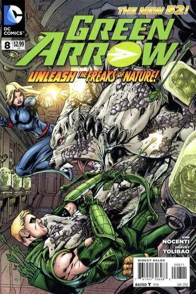 Green Arrow (2011 series) #8, NM + (Stock photo)