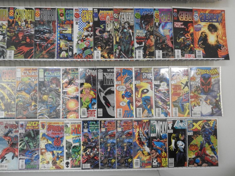 Huge Lot 140+ Comics W/ X-Men,  Pitt, Maxx, Spider-man 2099+ Avg VF- Condition!!