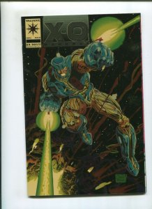 X-O MANAWAR #0 (9.2) YELLOW LOGO PRINTING ERROR! 1993
