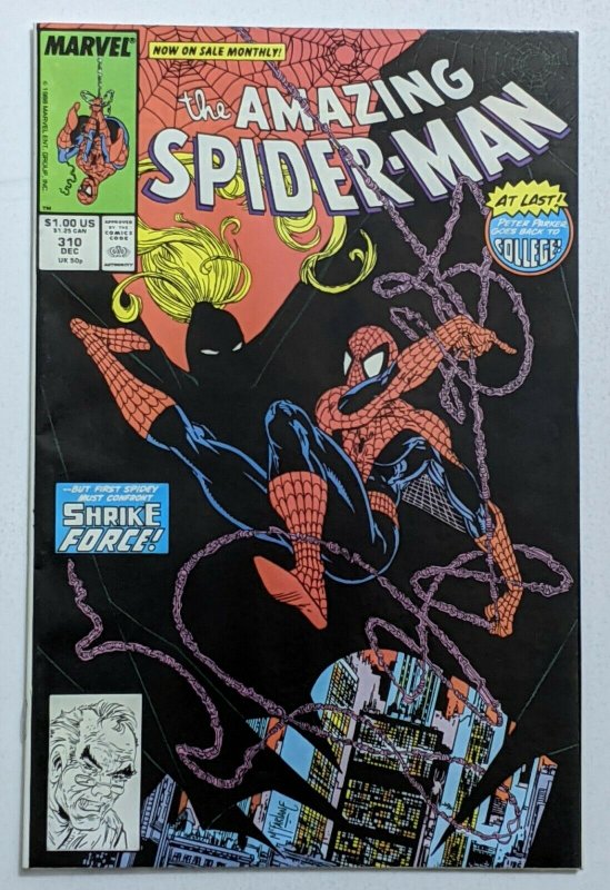 Amazing Spider-Man #310 (Dec 1988, Marvel) VF 8.0 Tinkerer and Shrike appearance 