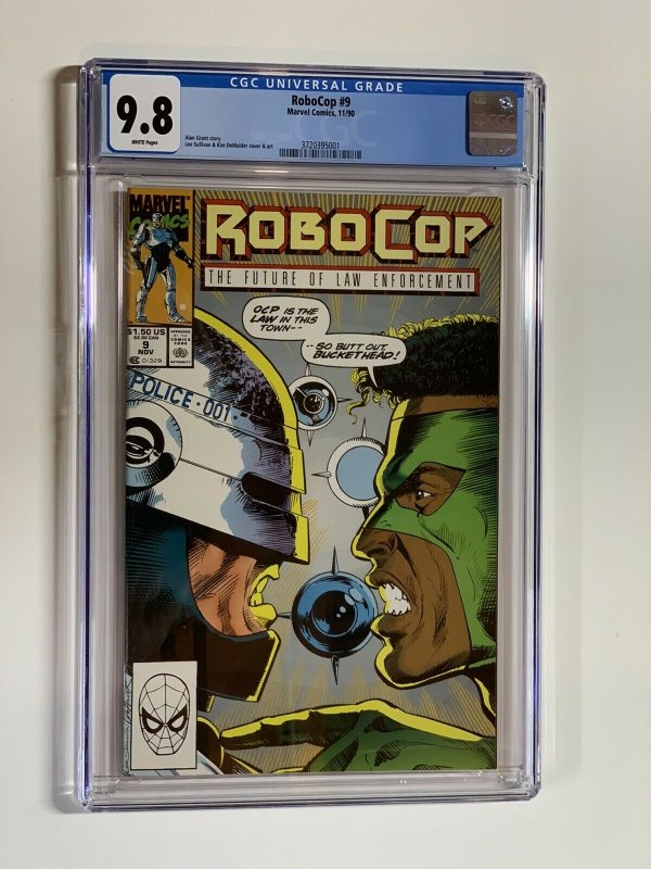 Robocop 9 Cgc 9.8 Wp Marvel Copper Age