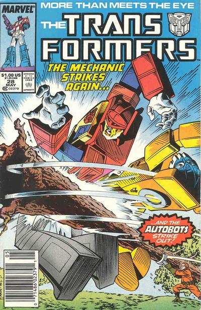 Transformers (1984 series) #28, Fine+ (Stock photo)