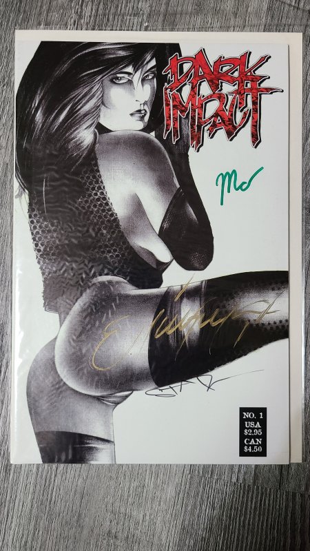 Dark Impact #1 with 3 Signatures