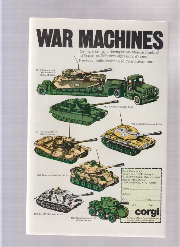 OMAC #4 - Story + Art Jack Kirby (9/9.2) 1975