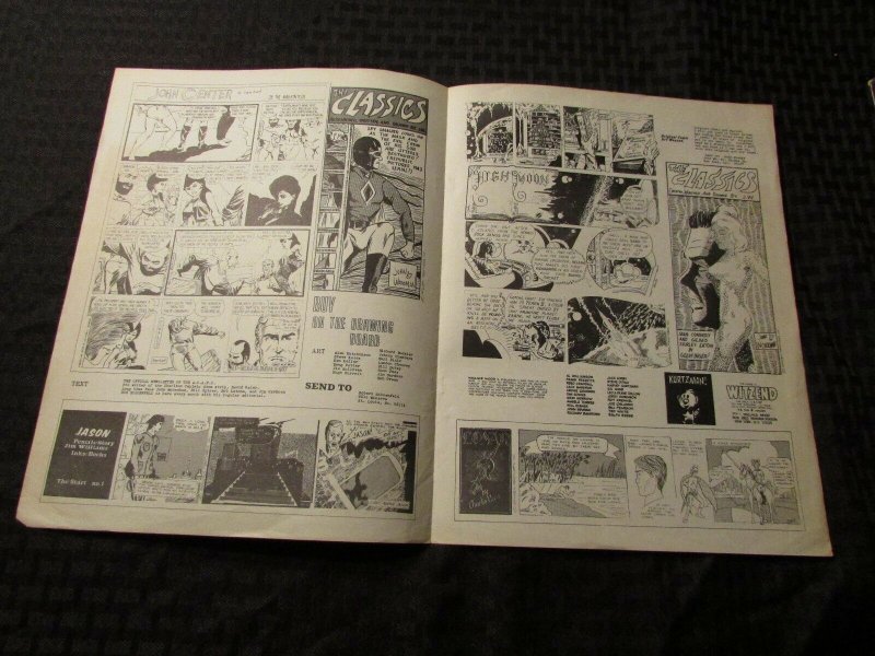 1967 HEROES HANGOUT #7 FANZINE Al Williamson FN 4 pgs