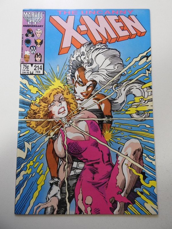 The Uncanny X-Men #214 (1987) NM- Condition