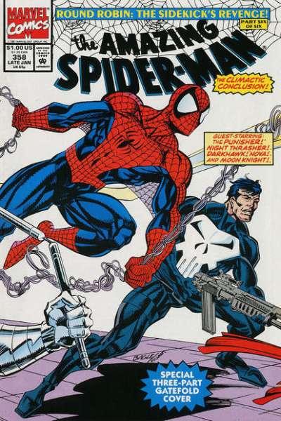 Amazing Spider-Man (1963 series)  #358, VF+ (Stock photo)
