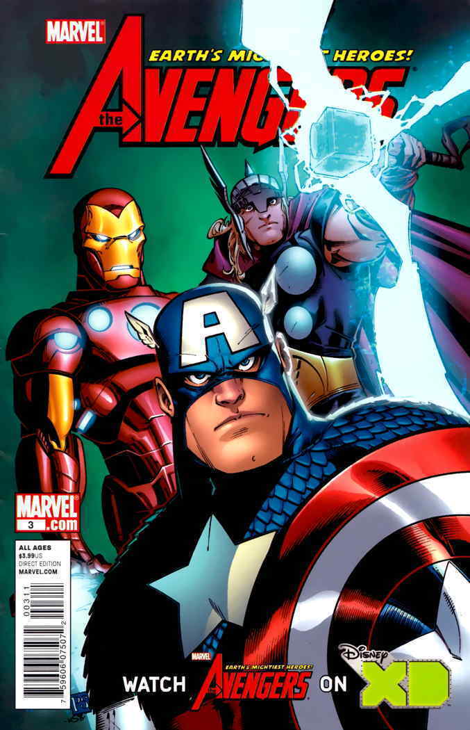 Avengers: Earth's Mightiest Heroes (2nd Series) #3 VF/NM; Marvel | Disney XD - w | Comic Books - Modern Age, Marvel, Wasp, Superhero / HipComic Avengers: Earth's Mightiest Heroes (2nd Series) #3 VF/NM; Marvel | Disney XD - w | Comic Books - Modern Age, Marvel, Wasp, Superhero / HipComic