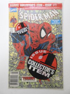 Spider-Man #1 (1990) McFarlane Series Poly-Bagged! Green Edition!