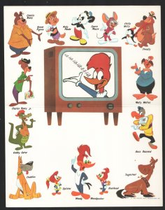 Woody Woodpecker Greeting Card 1963-Walter Lantz characters-Andy Panda 