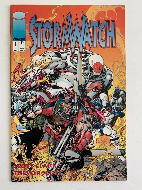 STORM WATCH # 1 IMAGE Comics  (1993) VF+