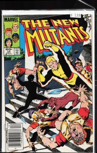 The New Mutants #10 75-Cent Cover (1983) New Mutants