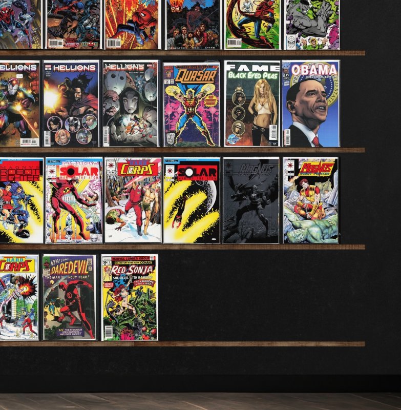 Huge Lot 140+ Comics with Quasar, Hellions, Excalibur & More!