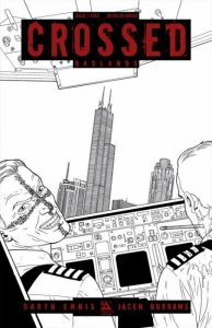 Crossed Badlands #1 C2E2  Comic Con Retailer Bonus Sketch Variant Avatar Press