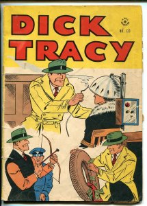 DICK TRACY #133-DELL-FOUR COLOR COMICS-CHESTER GOULD-vg minus