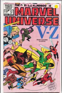 The Official Handbook of the Marvel Universe #12 (1983) Valkyrie