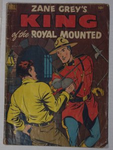 Zane Grey's King of the Royal Mounted #8 June-August 1952  3.0 GD/VG