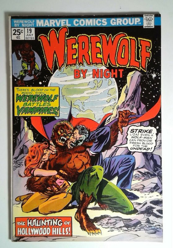 Werewolf by Night #19 (1974) Marvel 6.5 FN+ Comic Book