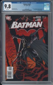 BATMAN 655 CGC 9.8 NM/M WP KEY 1st appearance of DAMIAN WAYNE ???