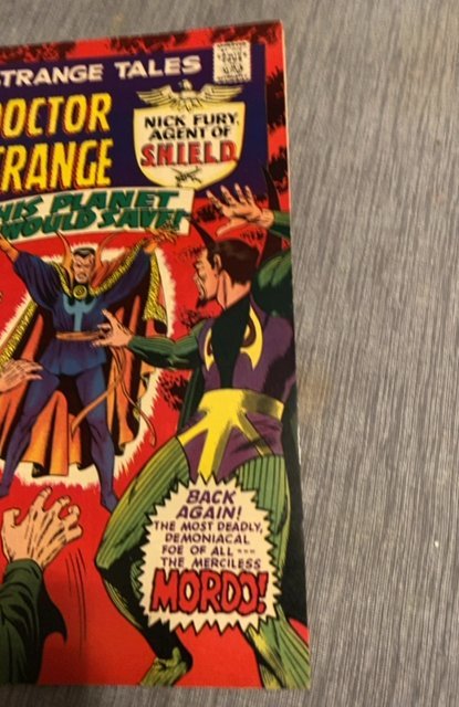 Strange Tales #160 (1967) the merciless Mordo mid grade