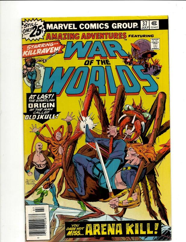 Lot Of 5 Comic Books War of the Worlds 20 36 37 38 39 JF17