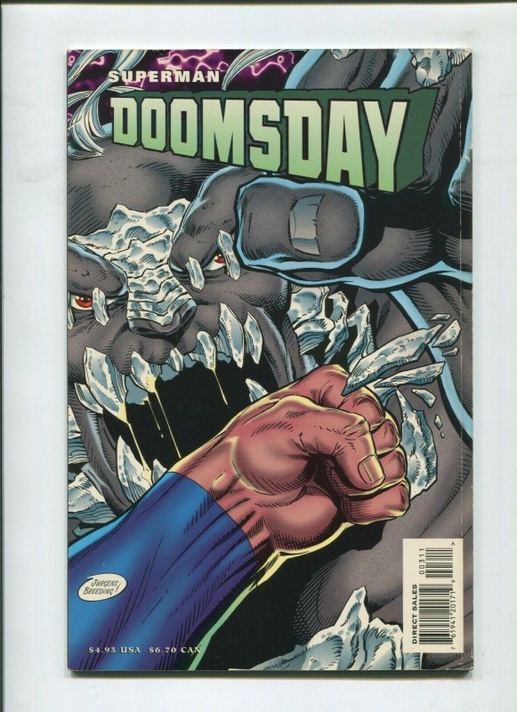 SUPERMAN/DOOMSDAY #3 - HUNTER/PREY (9.2) 1994