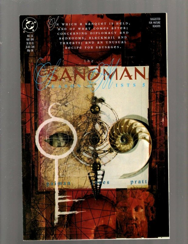 Lot Of 10 Sandman DC Comic Books # 19 20 21 22 23 24 25 26 27 28 Neil Gaiman SB5