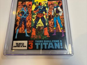 New Teen Titans (1984) # 44 (CGC 9.4 SS) 1st Nighwing | Signed George Perez