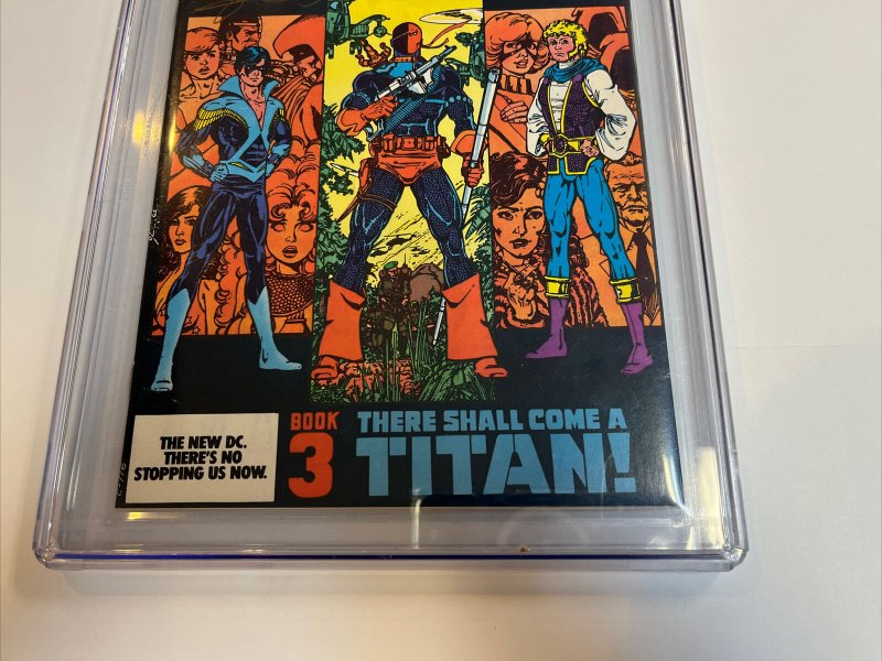 New Teen Titans (1984) # 44 (CGC 9.4 SS) 1st Nighwing | Signed George Perez