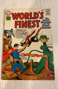 World's Finest Comics #117 (1961)superbatwan vs the creature chipping edges