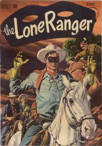Lone Ranger, The (Dell) #42 POOR ; Dell | low grade comic December 1951 Native A